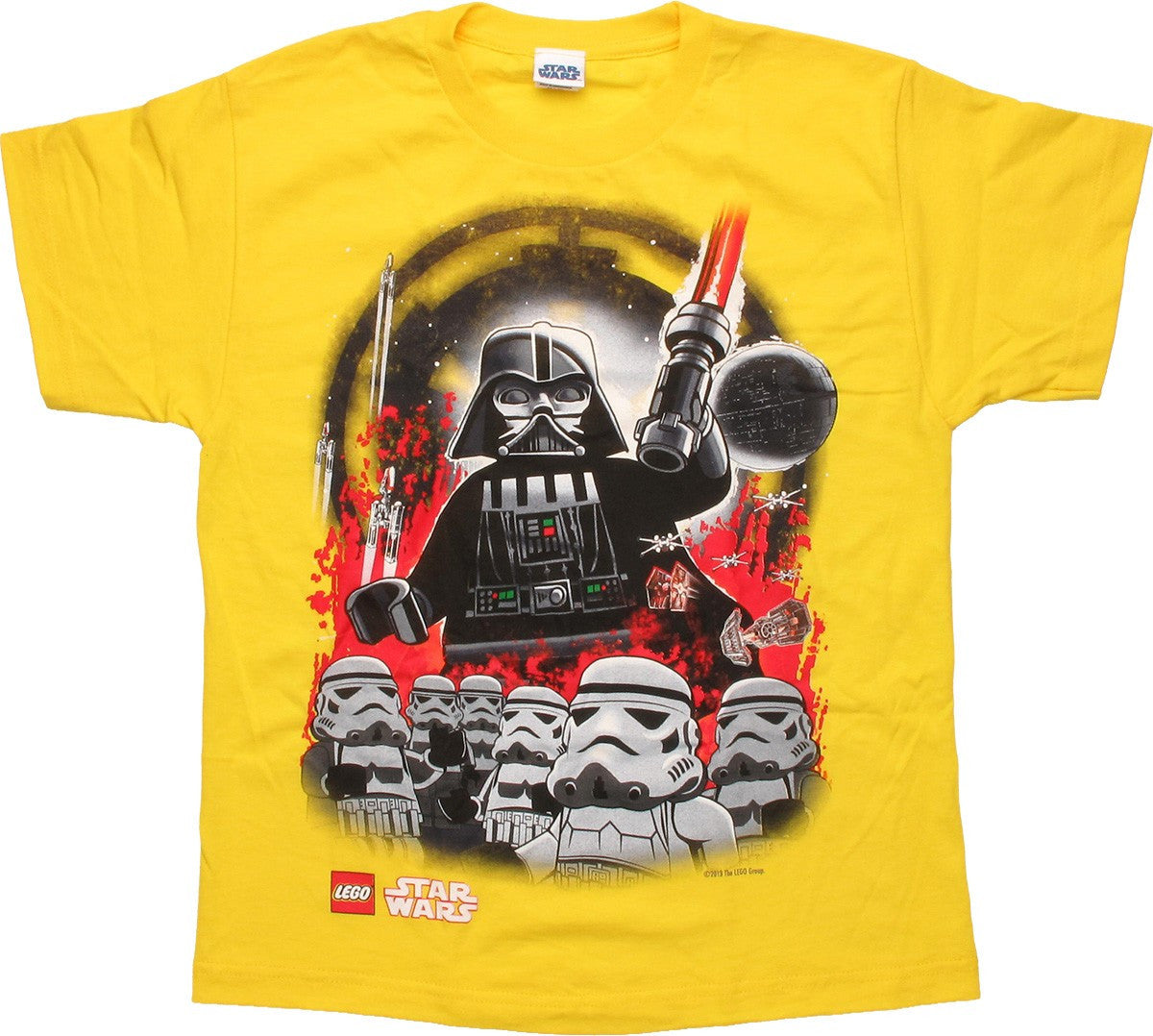 Star Wars Lego Vader Galactic Empire Youth T-Shirt