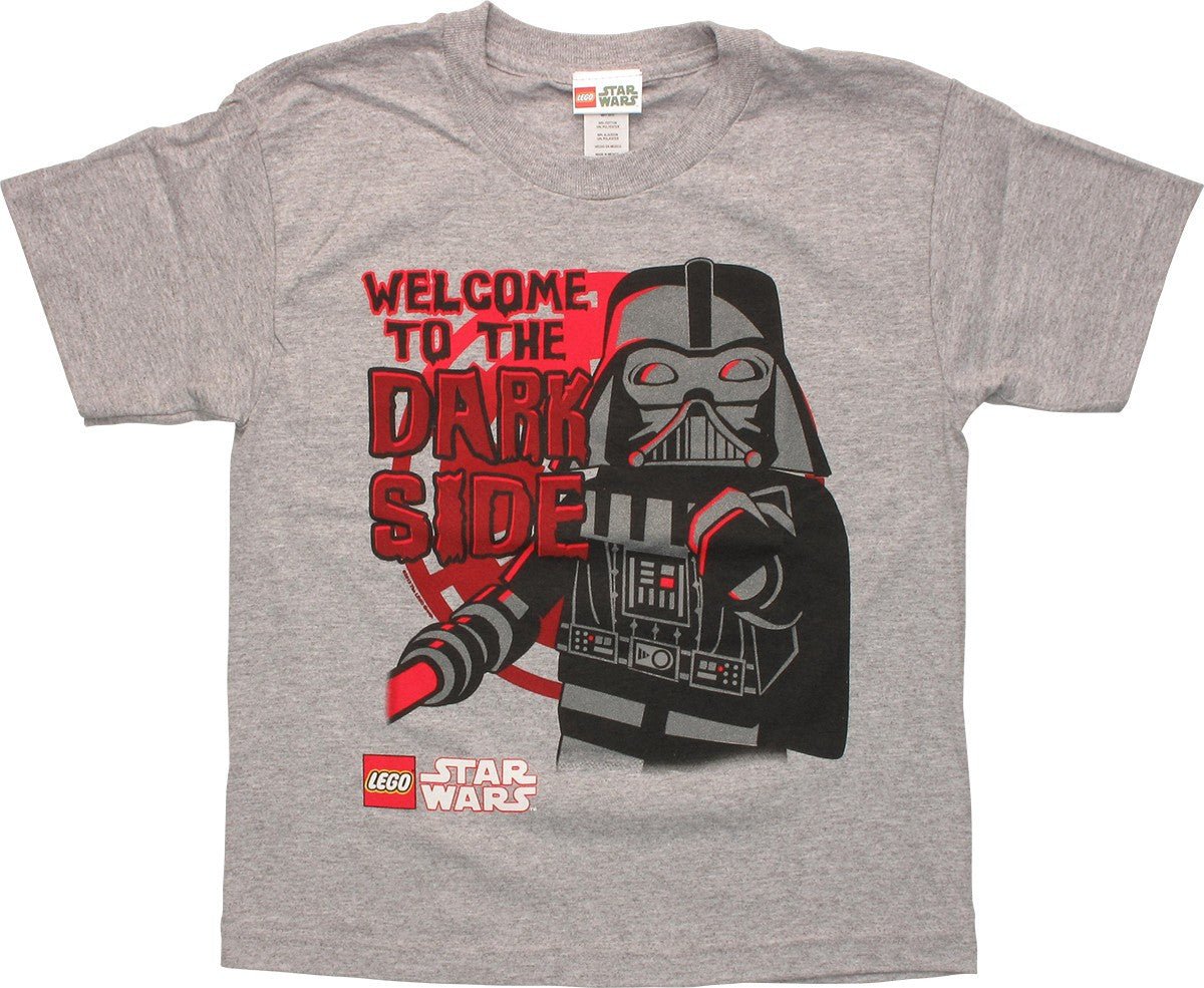 Star Wars Lego Vader Welcome Youth T Shirt