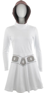 Star Wars Leia Hooded Long Sleeve A Line MF Dress