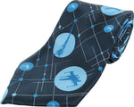 Star Wars Lightsaber and X-Wing Silhouette Tie