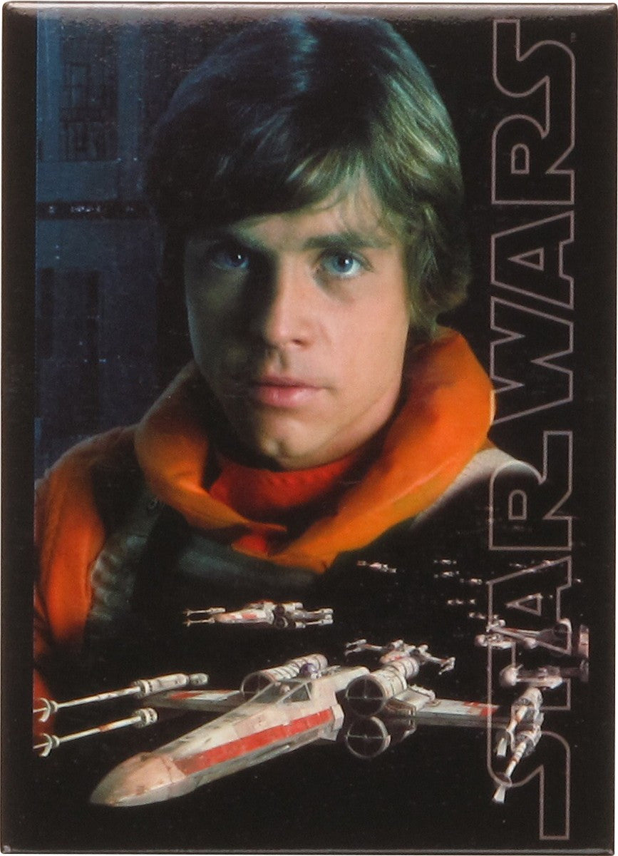 Star Wars Luke Skywalker X-Wing Pilot Tile Magnet