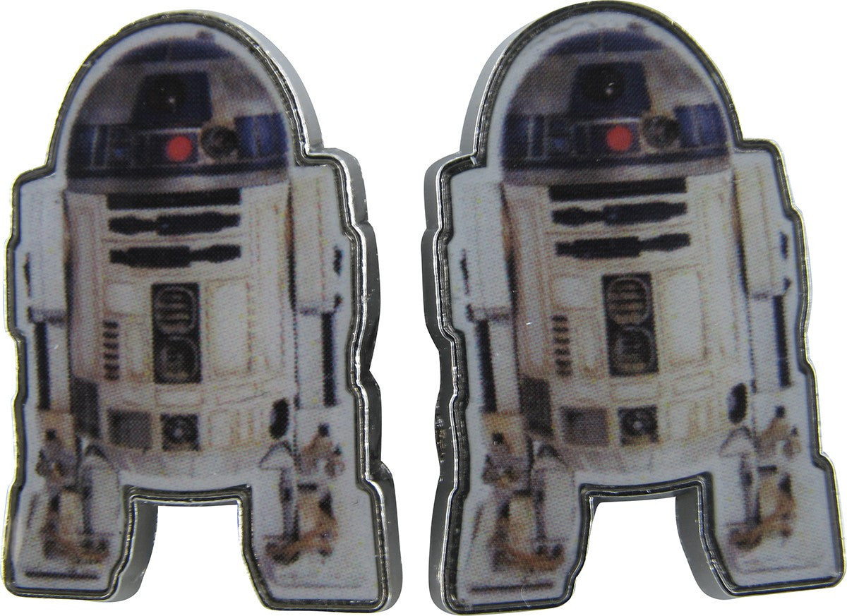 Star Wars R2-D2 Droid Stud Earrings