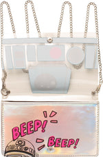 Star Wars R2-D2 Clear Front Chain Clutch Wallet