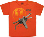 Star Wars Rebel Moon Burnout Youth T Shirt