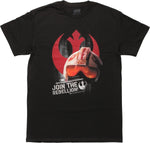 Star Wars Rogue Join the Rebelion T-Shirt