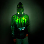 Star Wars Rogue One Death Trooper Face Zip Hoodie