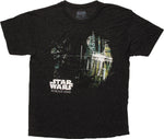 Star Wars Rogue One Dripping Death Star T-Shirt