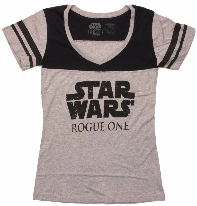 Star Wars Rogue One Logo Jersey Juniors T-Shirt