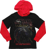 Star Wars Saga Hooded Long Sleeve Youth T-Shirt