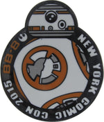 Star Wars TFA BB-8 New York Comic Con 2015 Pin
