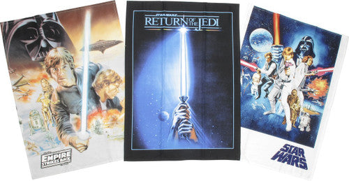 Star Wars Trilogy Poster 3 Piece Kitchen Towel Set