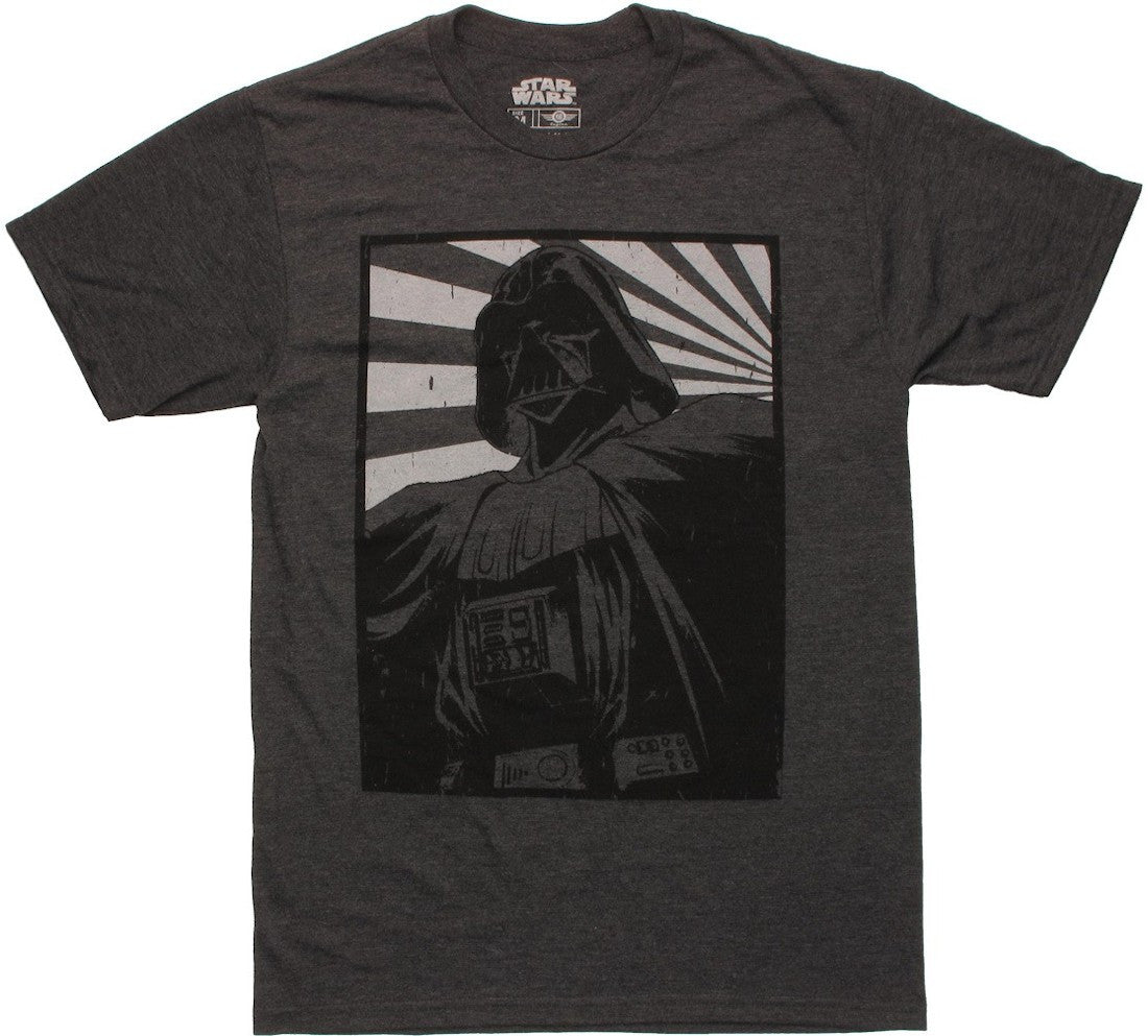 Star Wars Vader Framed Rays T Shirt Sheer
