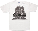 Star Wars Vader Mustache Blend Youth T Shirt