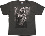 Star Wars Vader Playing Guitar Charcoal Youth T-Shirt