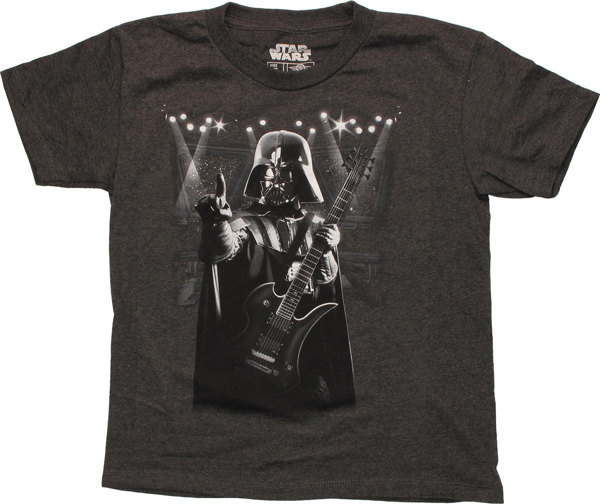 Star Wars Vader Playing Guitar Juvenile T-Shirt