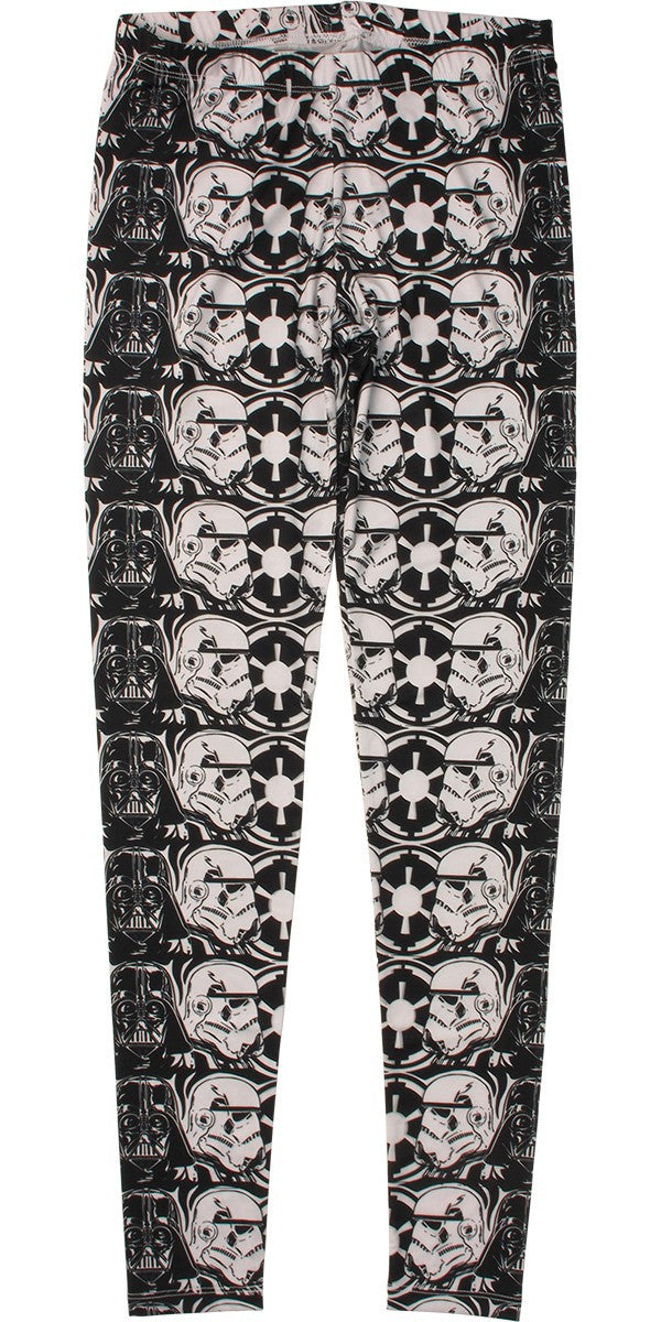 Star Wars Vader Trooper Helmets Stacked Leggings