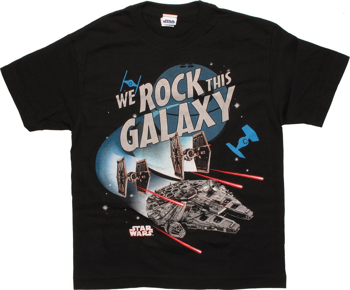 Star Wars We Rock This Galaxy Youth T Shirt
