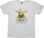Star Wars Yoda Circle T Shirt Sheer