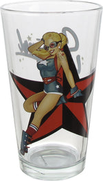 Stargirl Bombshell Toon Tumbler Pint Glass