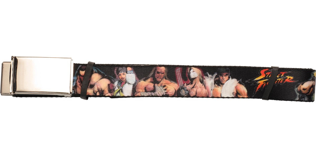 Street Fighter Series Characters Mesh Belt