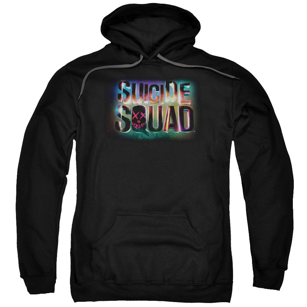 Suicide Squad Neon Logo Pullover Hoodie