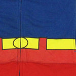 Supergirl Costume Suit Junior Hoodie