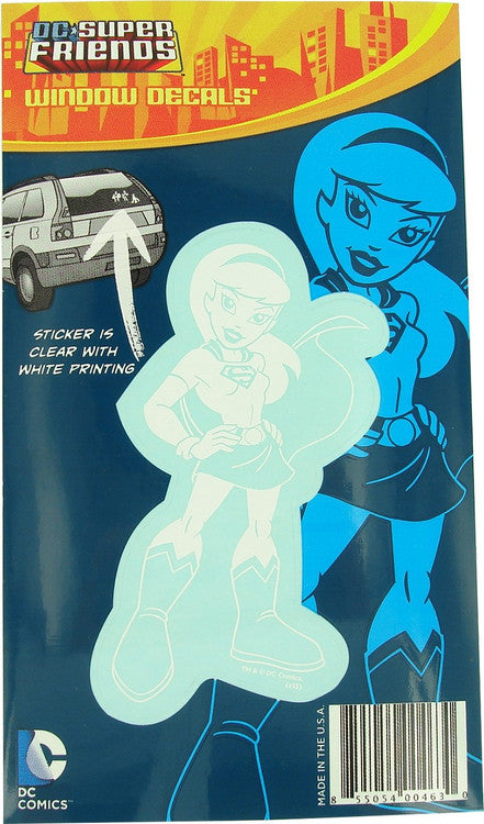 Supergirl DC Super Friends Vinyl Decal Sticker