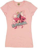 Supergirl Stars Baby Tee