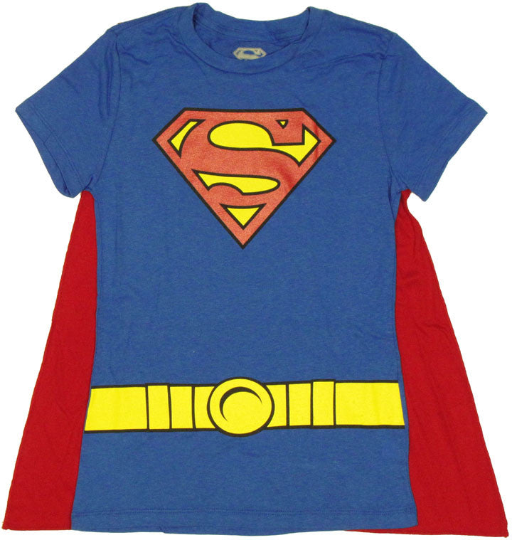 Supergirl Suit Baby Tee