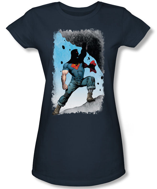 Superman Action Alt #1 Baby Tee