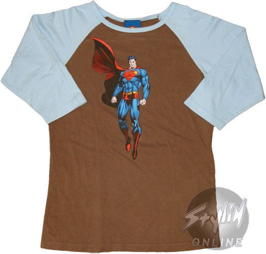 Superman Babydoll 3/4 Tee