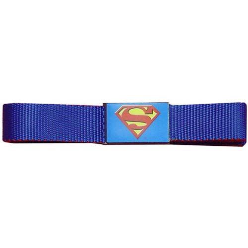 Superman Logo Mesh Belt