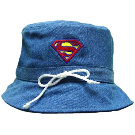 Superman Bucket Junior Hat