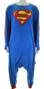 Superman Caped Costume Kigurumi Pajamas