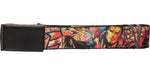 Superman Comic Art Collage Mesh Belt