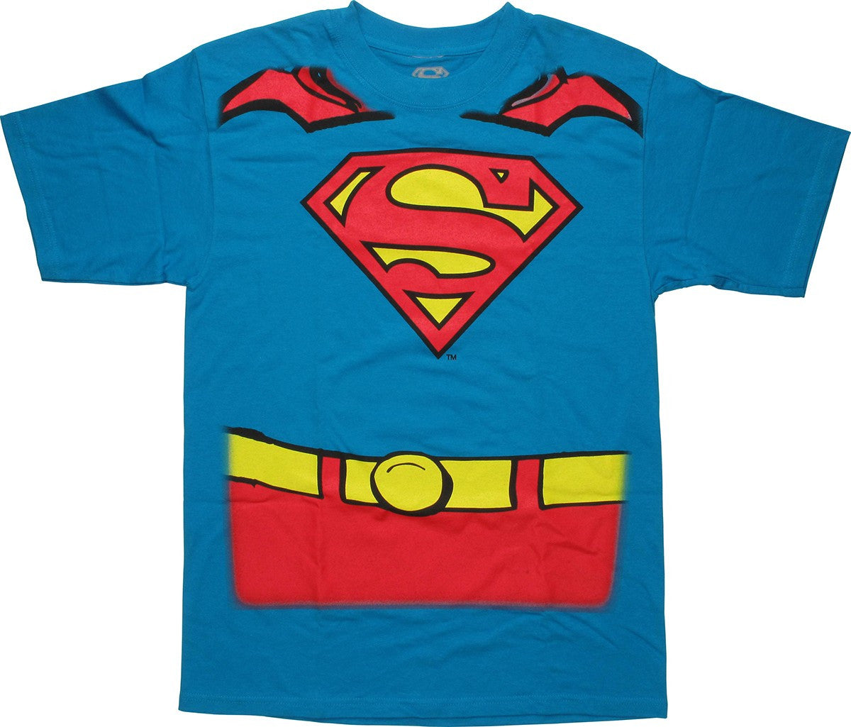 Superman Costume Suit T-Shirt