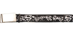 Superman Doomsday White Logo Mesh Belt