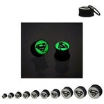 Superman Glow Logo Plugs