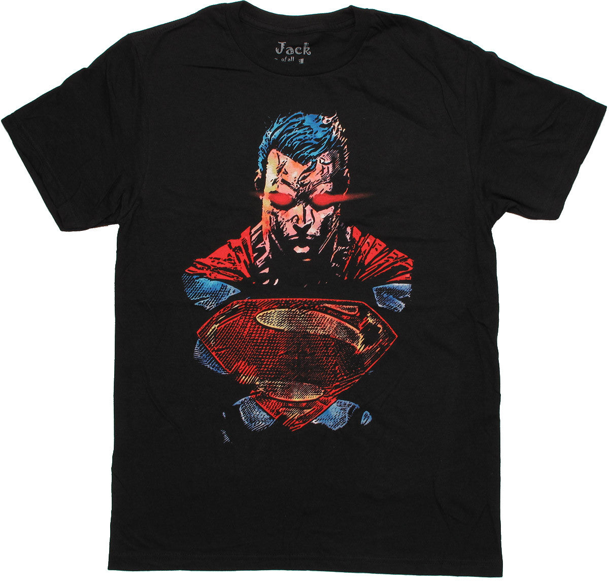 Superman Heat Vision T Shirt Sheer
