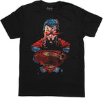 Superman Heat Vision T Shirt Sheer