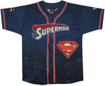 Superman Name Baseball Jersey