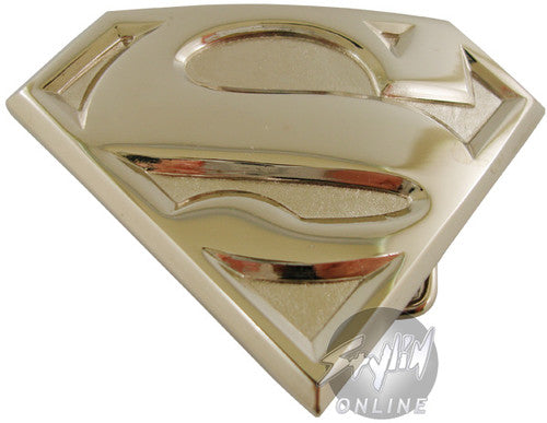 Superman Shield Logo Belt Buckle