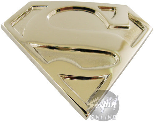 Superman Chrome Logo Belt Buckle