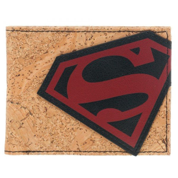 Superman Logo Cork Wallet