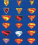 Superman Logo History T Shirt