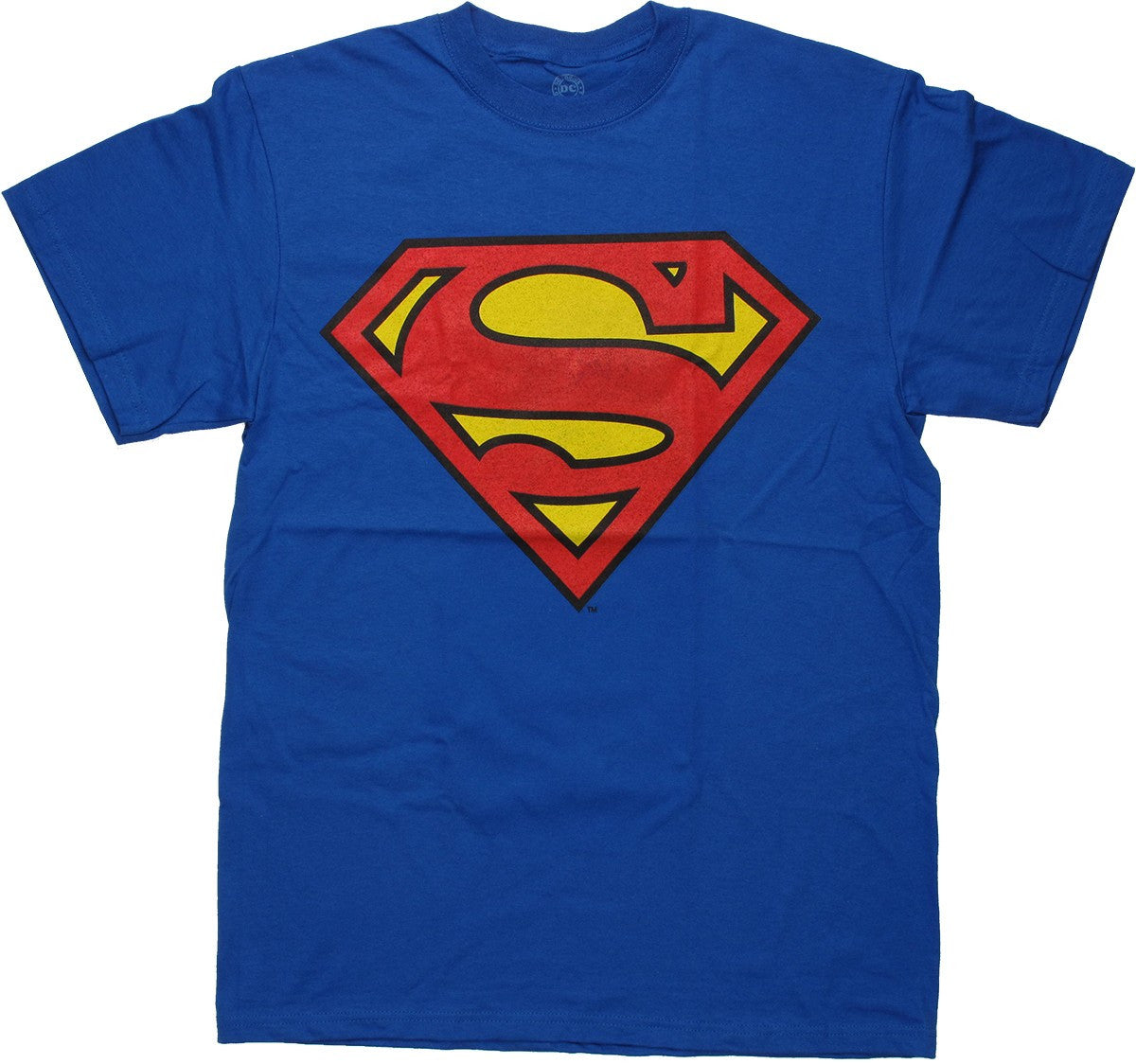 Superman Logo Reversible Mask T Shirt