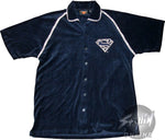 Superman Logo Velour Shirt
