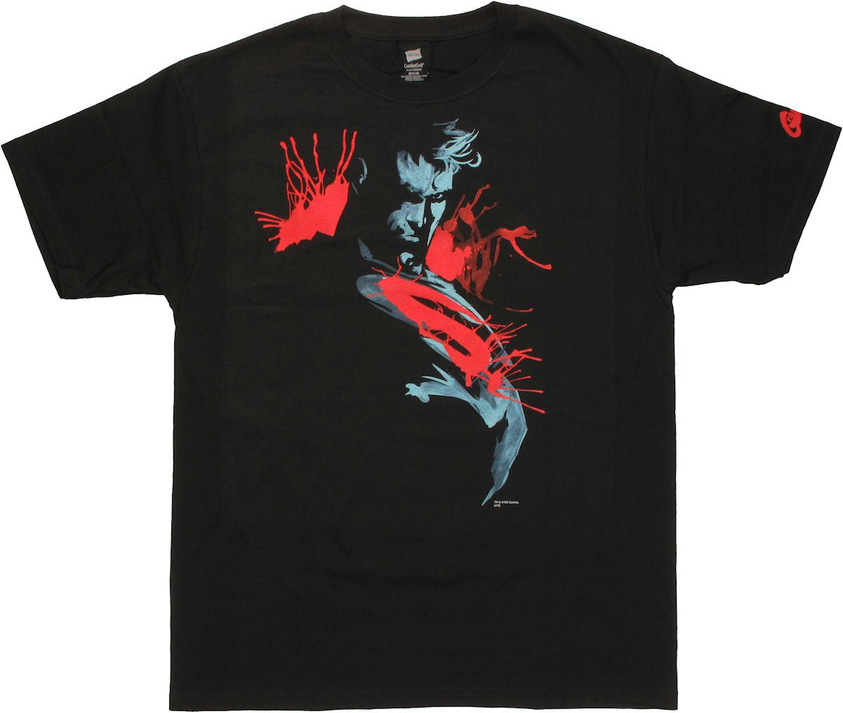 Superman Man of Steel Painting T Shirt