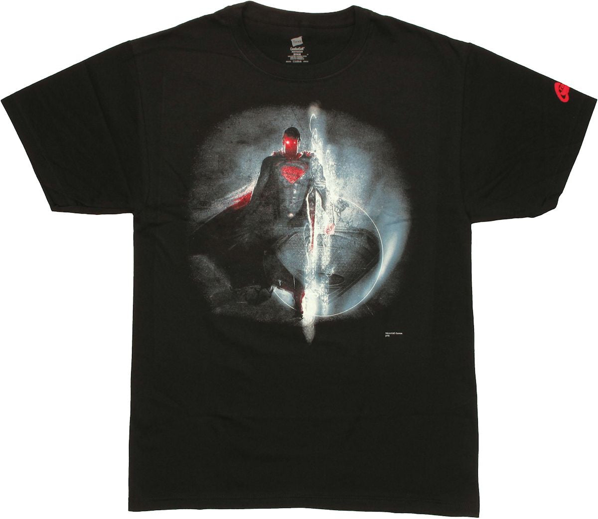 Superman Man of Steel Space T Shirt