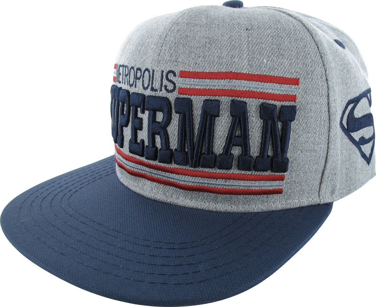 Superman Metropolis and Snapback Hat